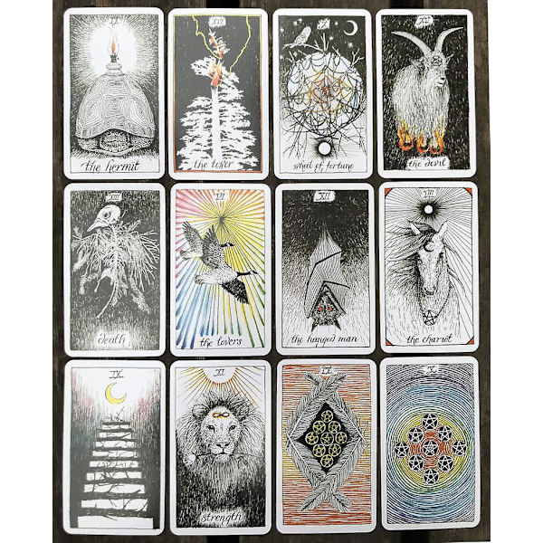 Wild Unknown Oracle Tarot Kort Kort Spådomskort