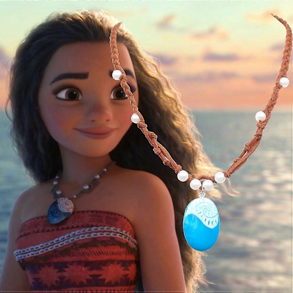 Ocean's Edge Halskæde Børn Piger Moana Halskæde Smykker Tilbehør