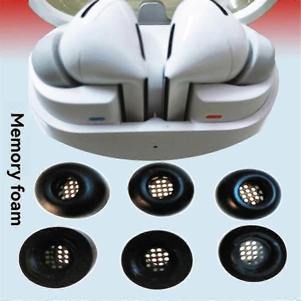 3 Par til Galaxy Buds 3 Pro Ørepropper Støjisolerende Ørepropper Ørepude Let at Rengøre Bløde Øretelefoner