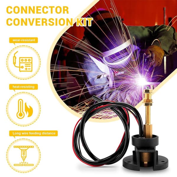 Central Connector Omdannelsessæt MIG/ Svejsning Euro Connector Central Adapter