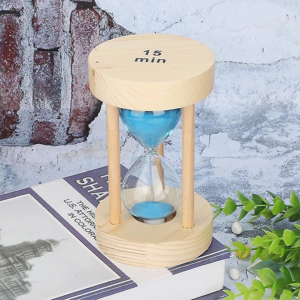 15 minuters sandur - Heminredning Timer Klocka Tillbehör Present till barn