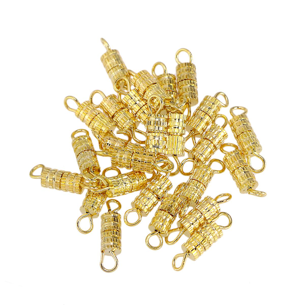 20 STK Magnetiske Halskæde Spænder Skrue Type Spænde Smykker Halskæde Spænde Smykker Spænder Connector Skrue Spænder Smykker