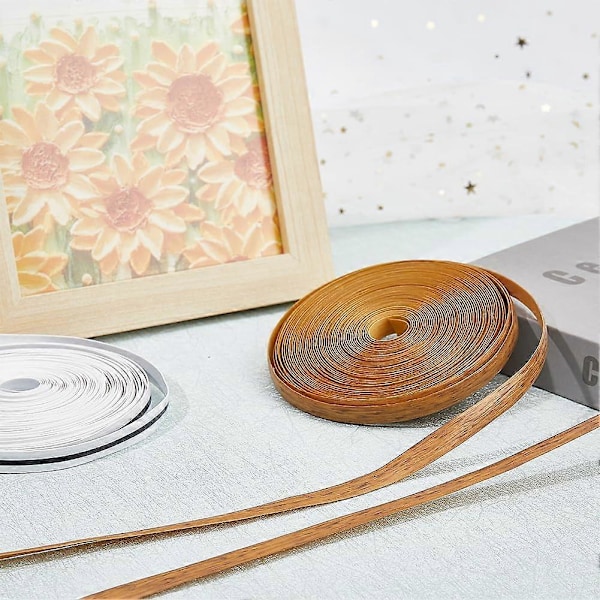 8mm x 10m Rattanvävmaterial Webbing Korg Vävning Reed Tillbehör Syntetisk Rattan Vävd Möbel Reparationskit Plast Cane Fix för Trädgård Pati