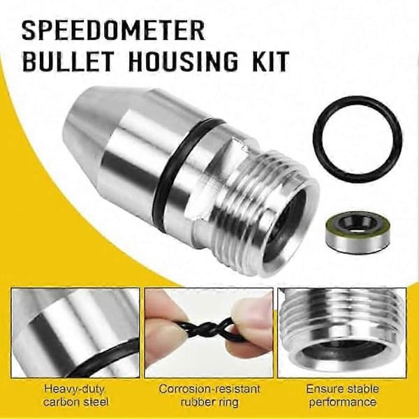 TH350 speedometergirhus med O-ring og tetningssett for Chevy-transmisjoner