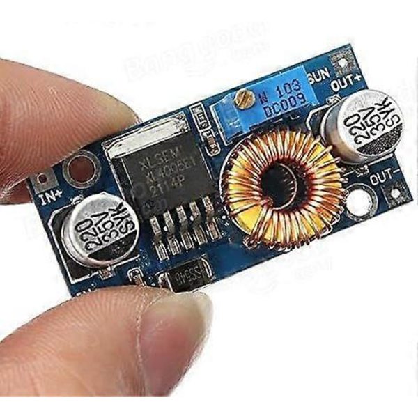 3 stk. DC-DC 5A 5-32V til 0.8-24V Step-Down Regulator Modul 12V/24V/32V til