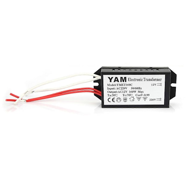 220V till 12V Elektronisk Transformator Spänningsomvandlare Smart Strömförsörjningsdrivrutin (160W)