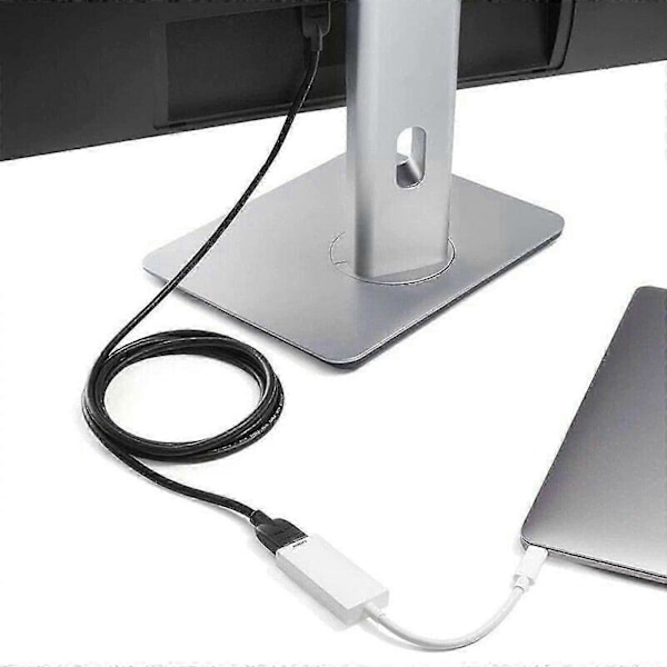 Thunderbolt 3 - Thunderbolt 2 -sovitin, Type C -kaapeli USB:lle Pro-Yogulle