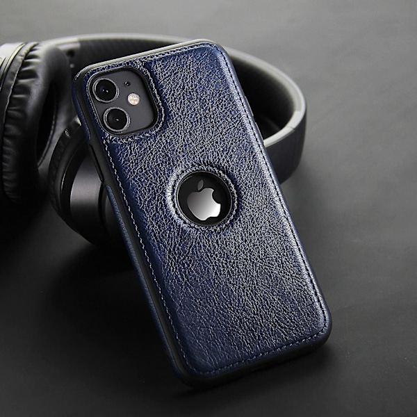 Kompatibel med iPhone 11 6,1\" Etui Premium Læder TPU Hybrid Etui Cover