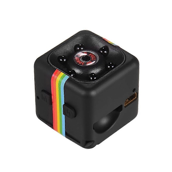 Mini Cube Kamera 1080P Video 120° Bred Vinkel 32GB Udvidet Hukommelse Indbygget Batteri