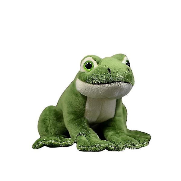 16 cm Mini Vihreä Sammakko Pehmolelu