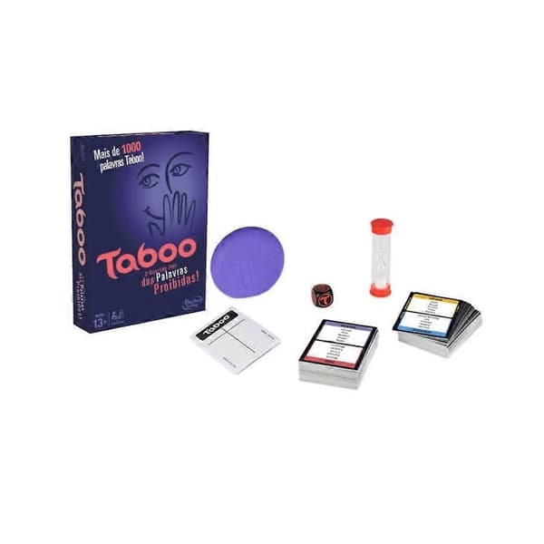 Engelsk kort timeglass bordspill Taboo