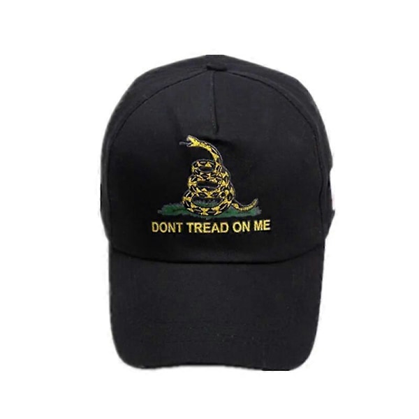 Nyhet Anländer Dont Tread On Me Tea Party Ormskinnsmönstrad Snapback Keps Trucker Utomhus Baseballkepsar Kostymhattar