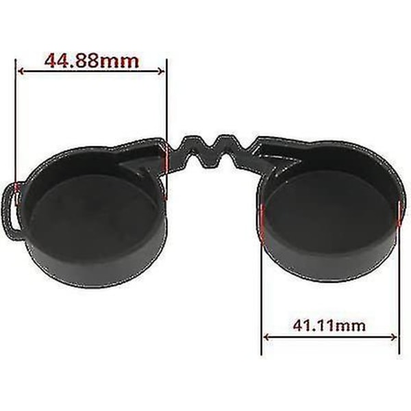 10x42 Gummikåpor för kikare + Rainguard, objektivoptikkåpor