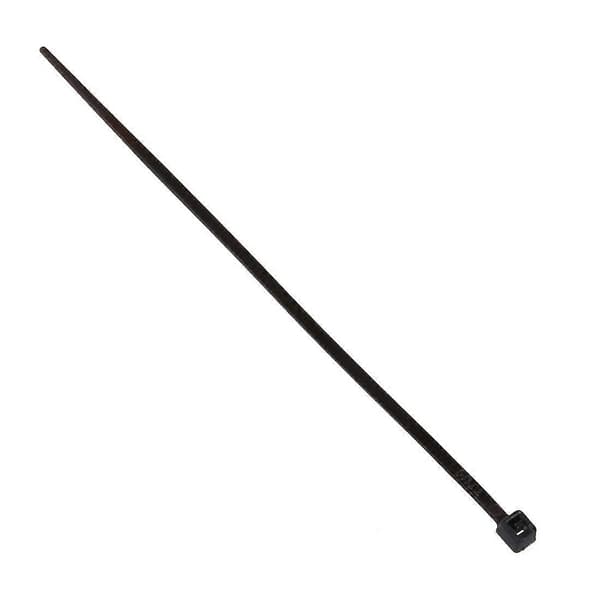 1000 stk. Sorte nylon kabelbånd festebånd 95mm x 2mm