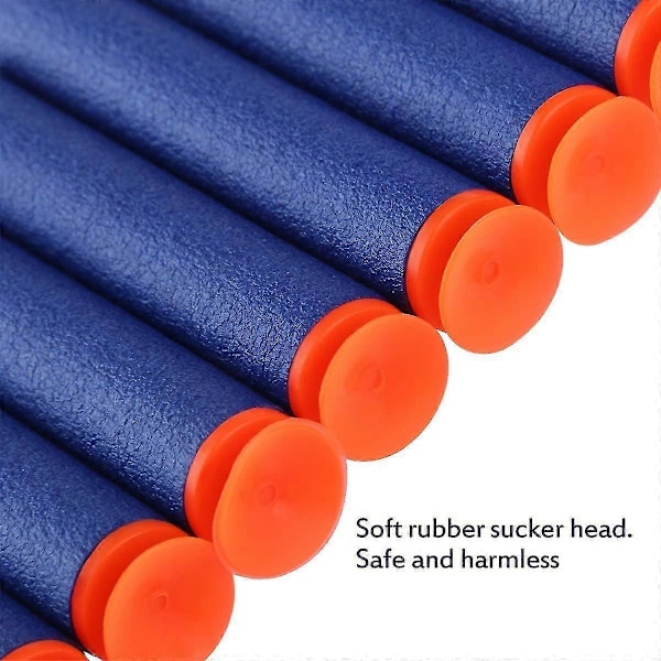 100 stk. 7,2 cm Sugekopp Dart Refill Kuler Skum Piler Tilbehør For Nerf N-strike Elite Serien (sugekopp)