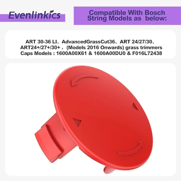 4 kpl Puolan suojuksen vaihtokansi Bosch ART 30-36 LI/24/27/30, 1600A00X61/1600A00DU0/F016L72438 -malleihin