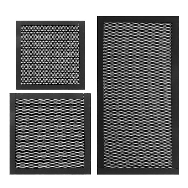 Tietokoneen kotelon magneettinen pölyn suodatinverkko PC-kotelon jäähdytystuuletin Tietokoneen suojakansi Horn Net 14 X 28CM