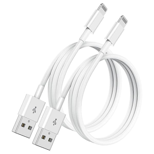 1m iPhone-latauskaapeli, Apple Lightning - USB-kaapeli, 2 metriä