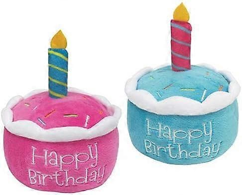 Bursdagskake Plysjleke for Hunder 6''