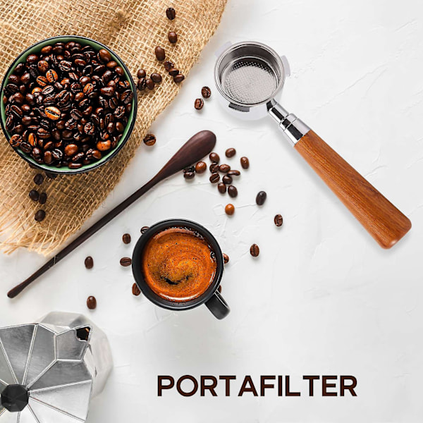 Kaffe Bottomless til Delonghi Ec680/ec685 Filter 51mm Rustfrit Stål Udskiftningsfilterkurv Co