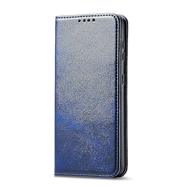 Yhteensopiva Lg V40 Thinq:n kanssa - Nahkainen vaakasuora magneettinen lompakko-kotelo, jossa on teline, korttipaikat ja lompakko