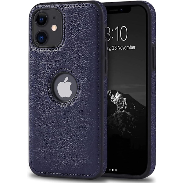Kompatibel med iPhone 11 6,1\" Etui Premium Læder TPU Hybrid Etui Cover