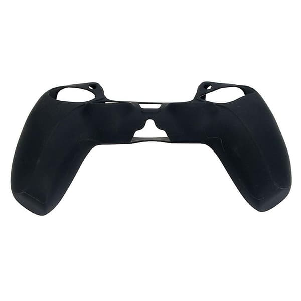 Anti-halk Silikonfodral Joystick-lock för Sony PS5-kontroll Svart