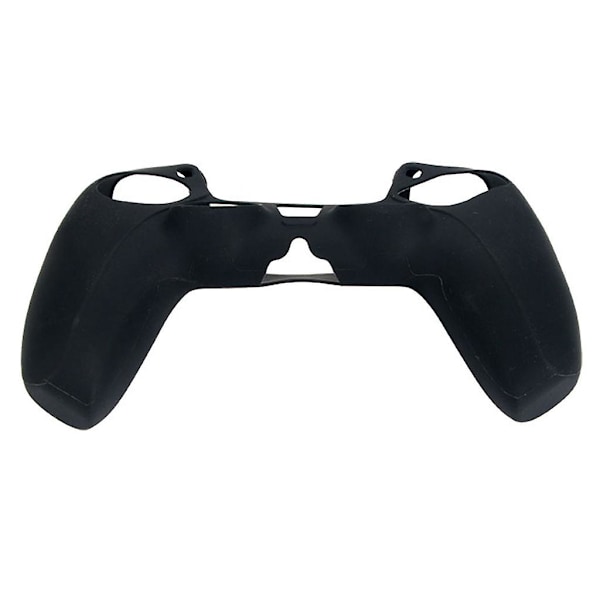 Anti-skli Silikondeksel Joystickhette for Sony PS5-kontroller Svart