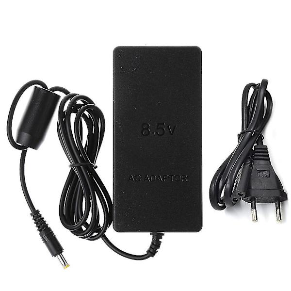 Vegglader AC-adapter Strømforsyningskabel for PS2 EU-plugg