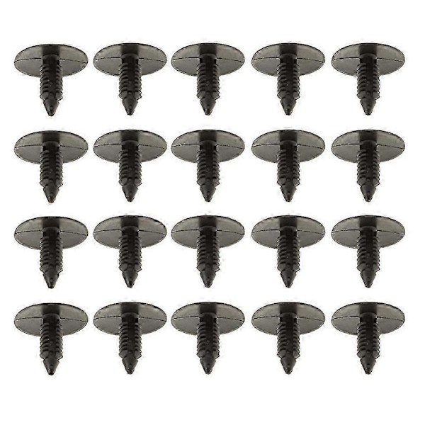 20x Festeklips for foringsfester Trykknapp 6506293AA For