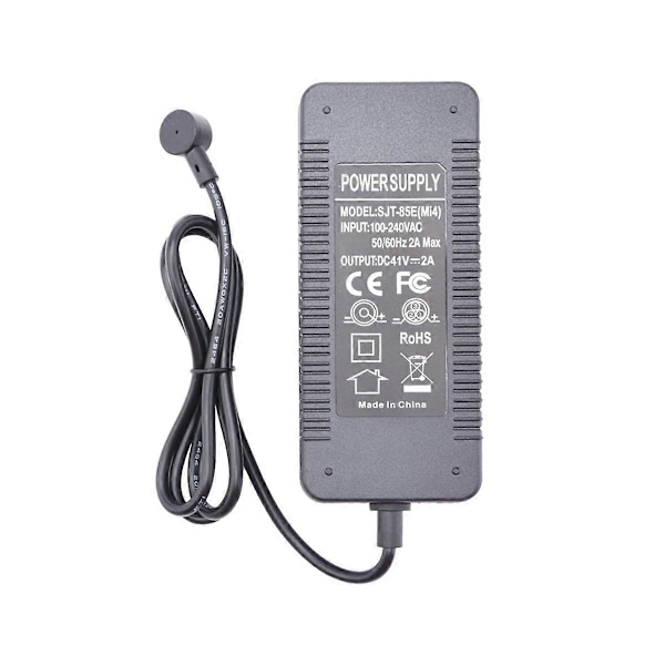 41V 2A Batteriladdare för Elscooter 4 Mi4 / 4 Adapter med Magnetisk Laddningsport EU-kontakt