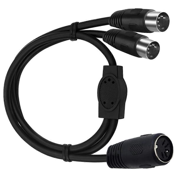 MIDI DIN 5-Pin Splitter Y Adapter Kabel