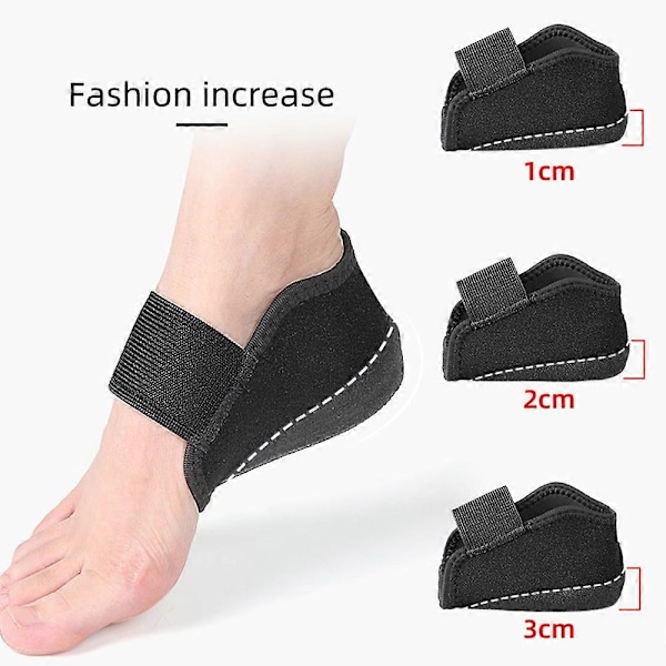Hælkapper for plantar fasciitt for hælsmerter, hælbeskyttere, hælermer, puter, hælstøtte for hælsmerter, hælspore
