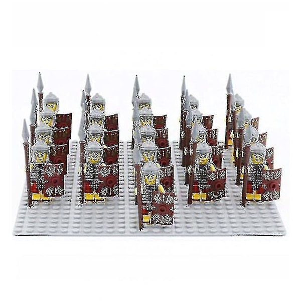 21 stk./sæt Romerske Militære Centurionsoldater Minifigurer Hær Legetøjssamling