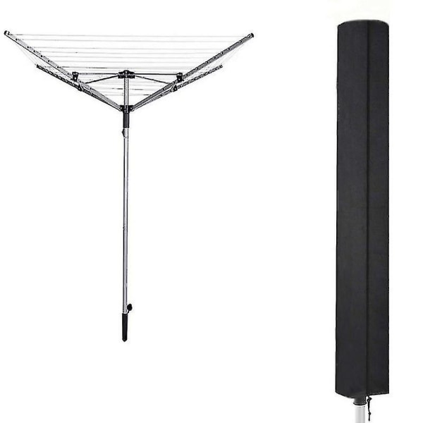 Foldable Outdoor Umbrella Hanger Drying Rack With Dust Cover