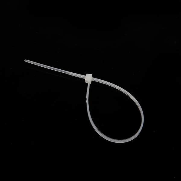 Kabelbinder / Strikkbinder, Hvit 200 stk 150mmX3mm