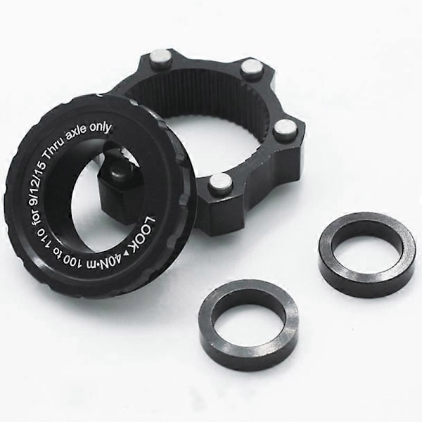 Center Lock Nav Boost Adapter, Center-Lock för 6-håls, 15X100 till 15X110