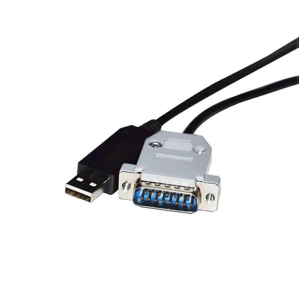 USB till D-SUB 15 PIN DB15 HANE ADAPTER RS232 SERIELL KOMMUNIKATIONSKABEL (3 meter)