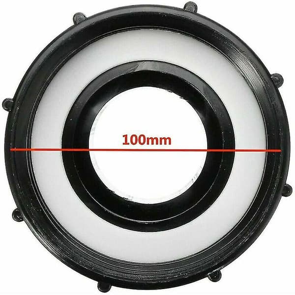 IBC adapter DN80 3\" S100x8 100mm grov gevind til reduktion DN50 2\" S60X6 60mm til regnvandsbeholder