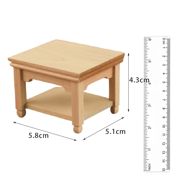 1:12 Dukkehuss Miniature Møbler Små Til Indretning Håndværk