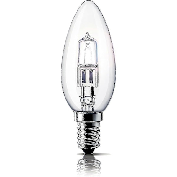 Bästa E14 28w Halogen Ljuslampor, Liten Edison Skruvlampa (ses) 2700k Varmvit Dimbar 5-pack Mycket Bra