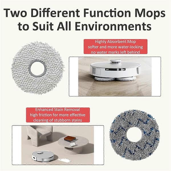 Moppepuder til Ecovacs Deebot T30 Pro Dele