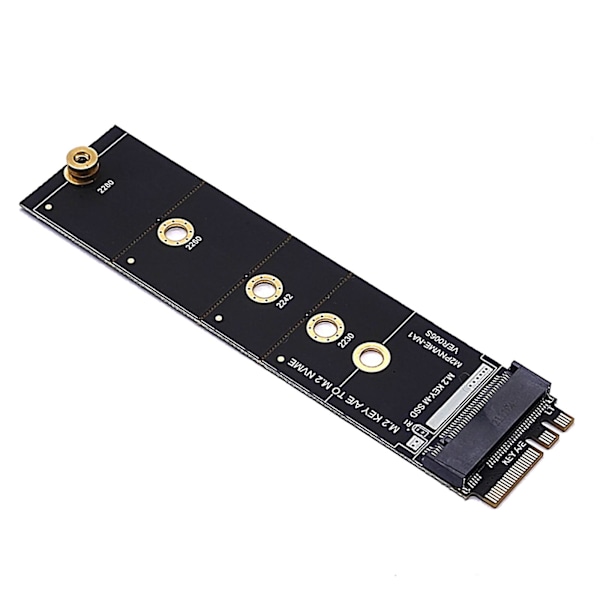 M2-adapterkort for KEY A-E til M2 NVME, NVME KEY-M-utvidelse, støtte for M.2 SSD