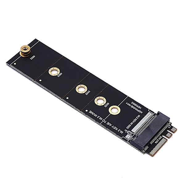 M2 för KEY A-E till M2 NVME Adapter Card NVME KEY-M Expansionsstöd för M.2 SSD