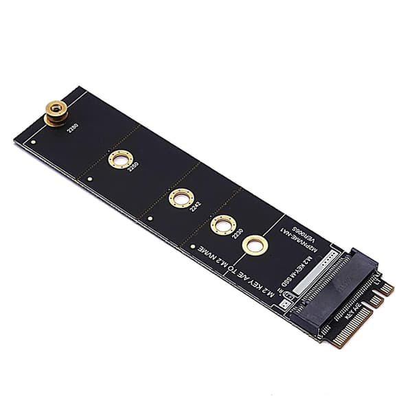 M2 til KEY A-E til M2 NVME Adapterkort NVME KEY-M Udvidelsesstøtte til M.2 SSD