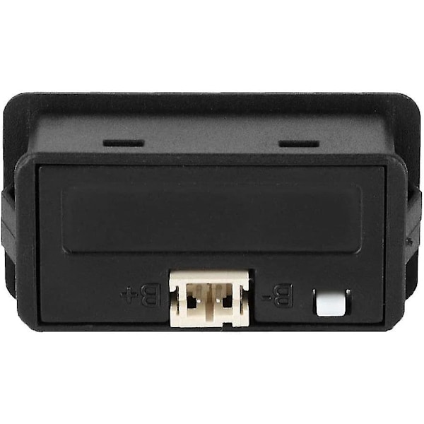 12-48V Universal Batterikapacitetsindikator Batteriströmdisplay Testare Voltmeter (grön)
