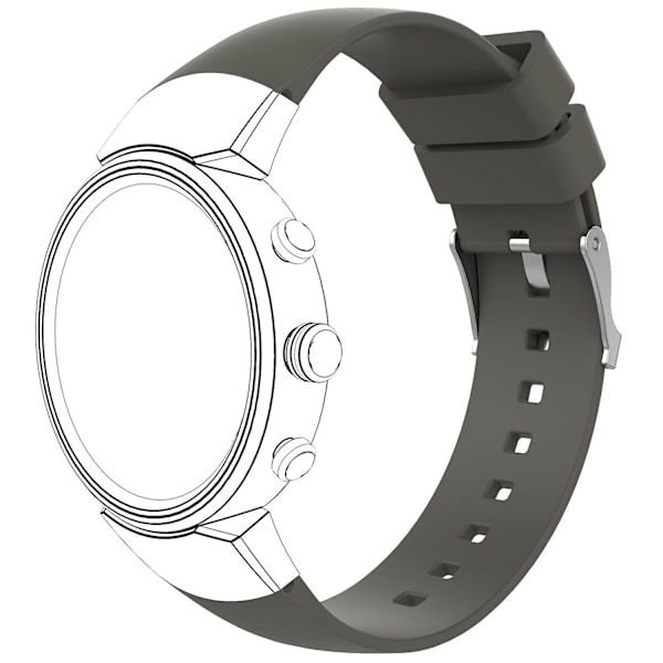 Silikone Urrem til ASUS ZENWATCH 3 Smart Fitness Ur