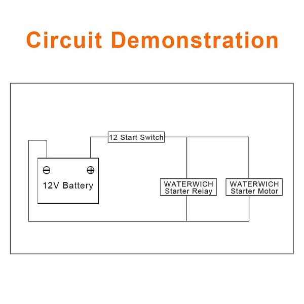 Solenoidrelä 12v Motorcykeldel Startrelä Solenoidbyte