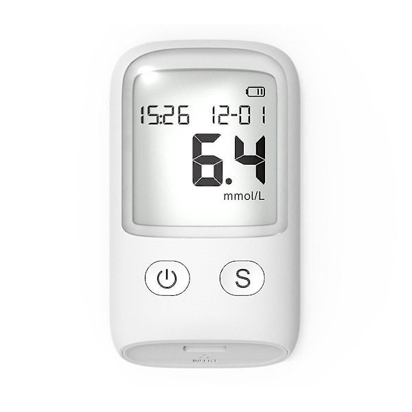 Hemoglobinmätare Hemoglobin Test Kit Glucometer Mäter Blodsocker, 50 Tester