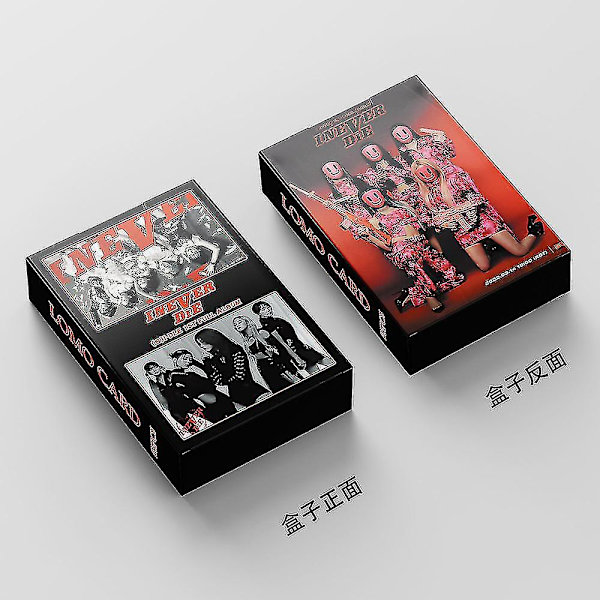 55 st/set Kpop Gidle Inever Die Album Lomo-kort (g)i-dle Girls I Burn Fotokort Minnie Postkort Fans Present Ty